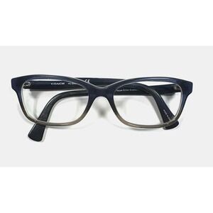 COACH Eyeglasses Frame HC6089 5474 Denim Taupe Blue Glitter 49-16-135 H19867